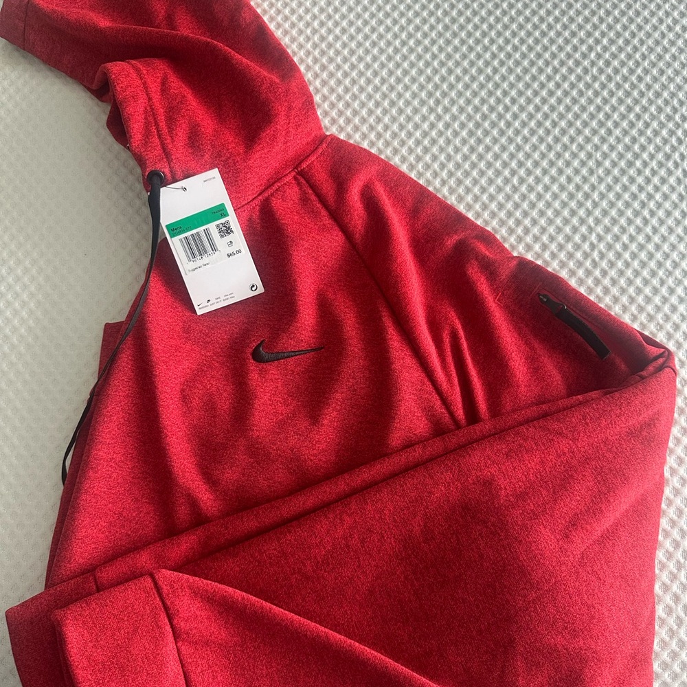 Nike Red Pullover Hoodie